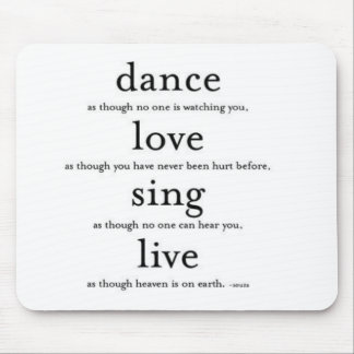 dance mouse mat
