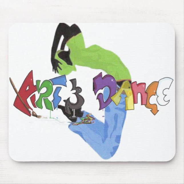 dance mouse mat (Front)