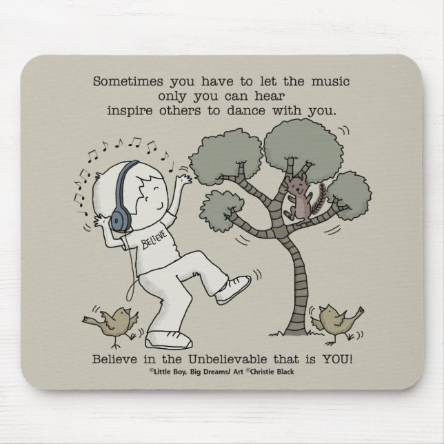 Dance Mouse Mat (Front)