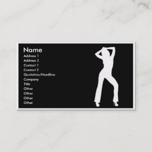Dance move Business card