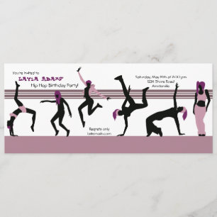 Dance Moves Invitation