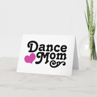 Dance Mum Card