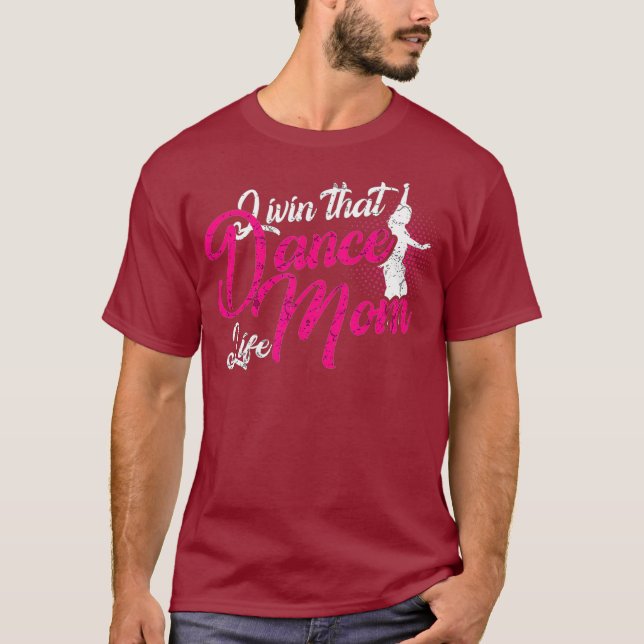 Dance Mum  Dancing Mummy Mother Disco Tee Gift1 (Front)