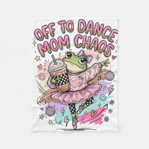 Dance Mum Fleece Blanket