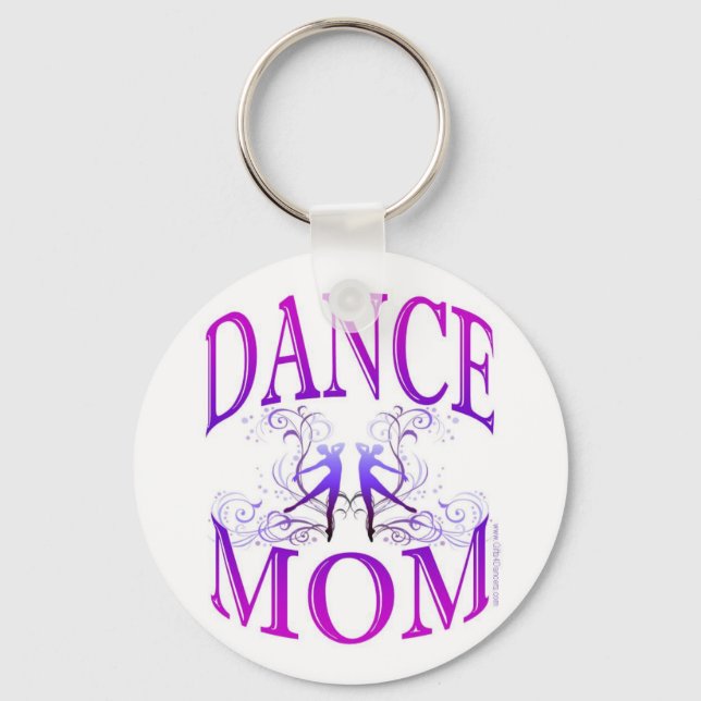 Dance Mum Key Chain (customisable) (Front)