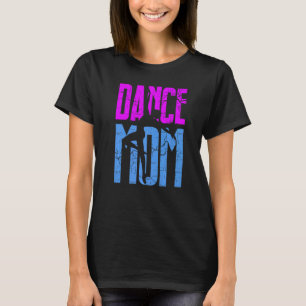 Dance Mum Leopard Dance Mum Mother's Day T-Shirt