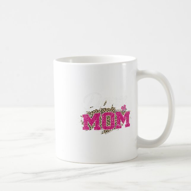 Dance Mum Leopard Funny Dancing Mum Mother's Day  Coffee Mug (Right)