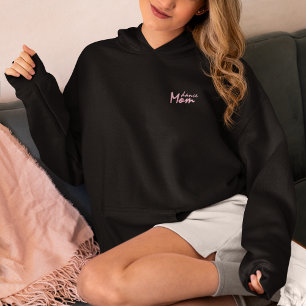 Dance Mum   Personalised Kids Names  Embroidered Hoodie