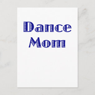 Dance Mum Postcard