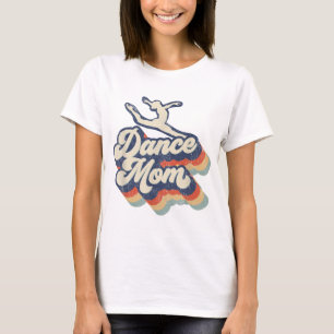 Dance Mum Retro Sunset Dance Mum Life Christmas Mo T-Shirt