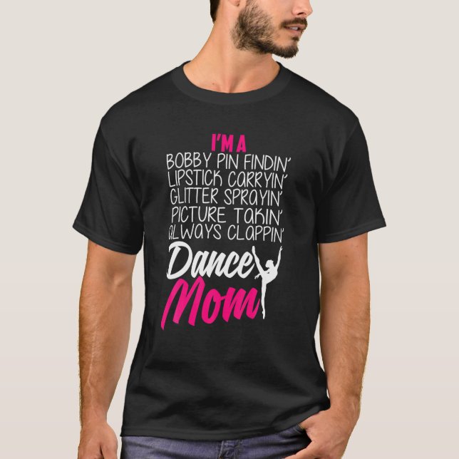 Dance mum Shirts for women Girls Gift for Proud Da (Front)