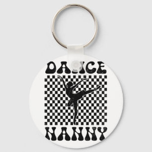 Dance Nanny Dance Lover Mothers Day Key Ring