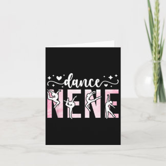 Dance Nene Of A Dancer Nene Dancing Nene Card