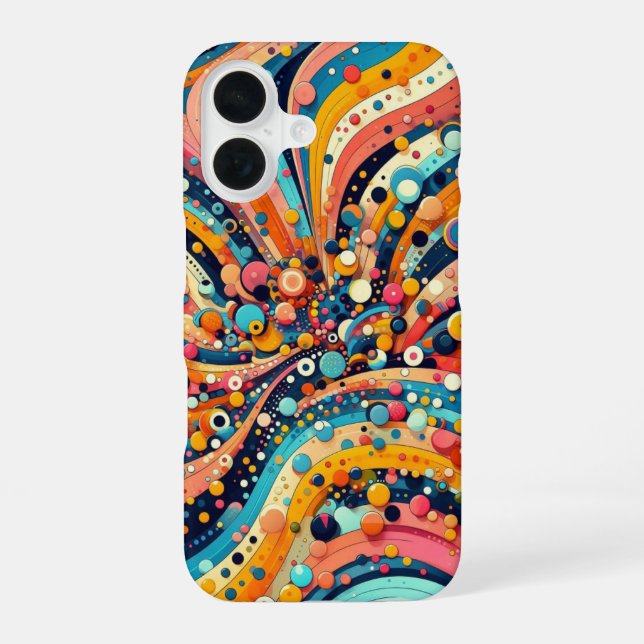 Dance of Colours: Dynamic Phone / iPad case (Back)
