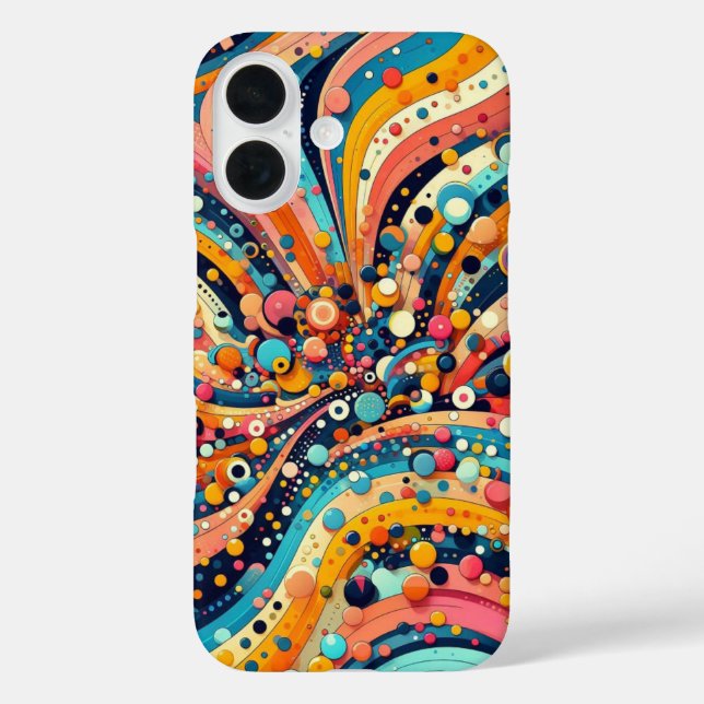 Dance of Colours: Dynamic Phone / iPad case (Back)