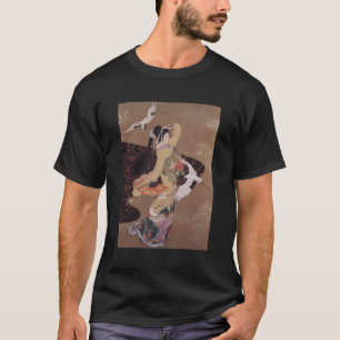 Dance Of Cranes Japanese Retro Art T-Shirt