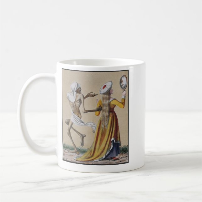 Dance of Death in Basel | The Noblewoman Coffee Mug (Left)