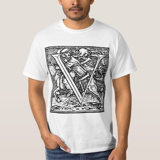 Dance of Death letter V Shirt (Front)