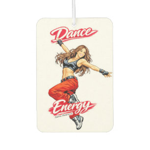 Dance of Energy and Freedom Car Air Freshener