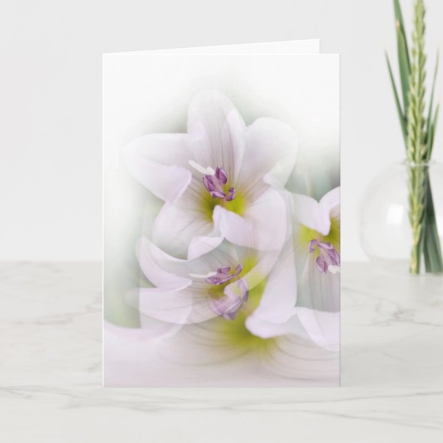 dance of flowers card (Front)