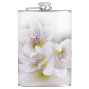 dance of flowers hip flask