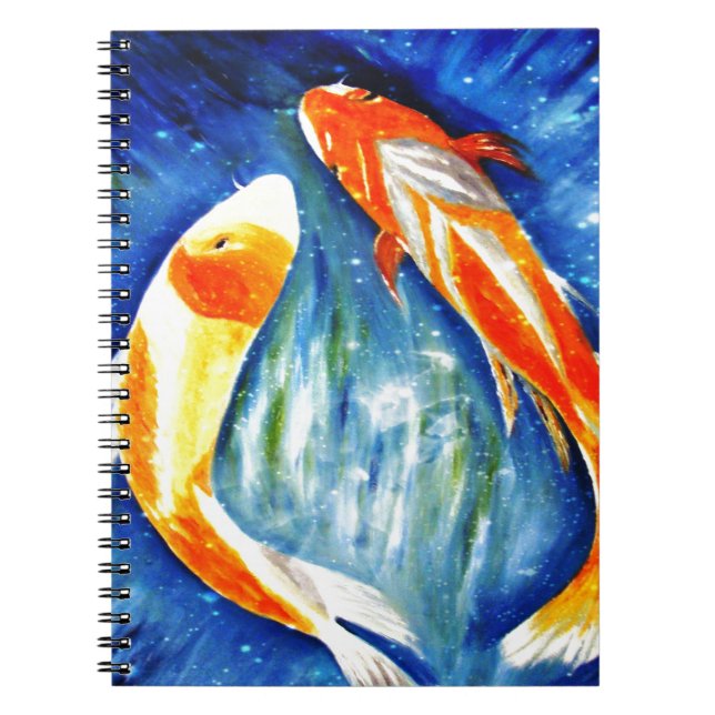 Dance of Koi Notebook (Front)