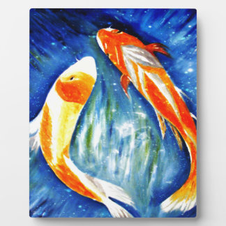 Dance of Koi Plaque