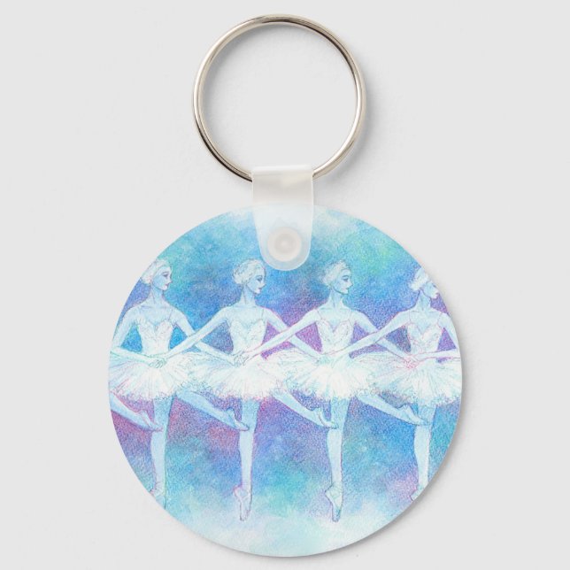 Dance of the Baby Swans Key Chain (Front)