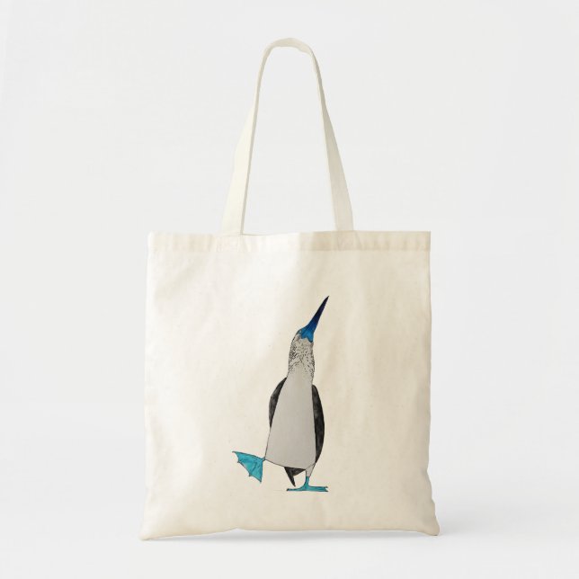 Dance of the Blue Footed Booby Tote Bag (Front)