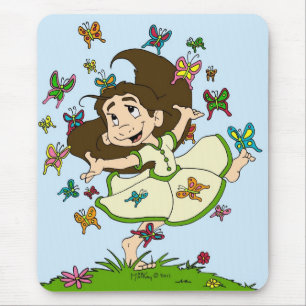 Dance of the Butterflies Mouse Mat