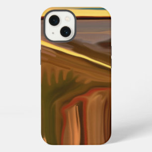 Dance of the Cacti Southwestern Abstract Art iPhone 13 Case