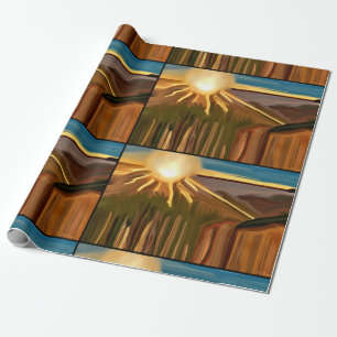 Dance of the Cacti Wrapping Paper