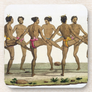 Dance of the Caroline Islanders, plate 22 from 'Le Coaster