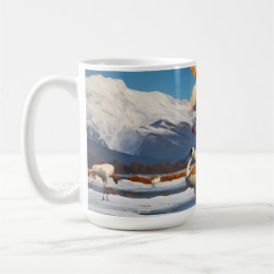 Dance of the Cranes – Elegy on Ice Coffee Mug