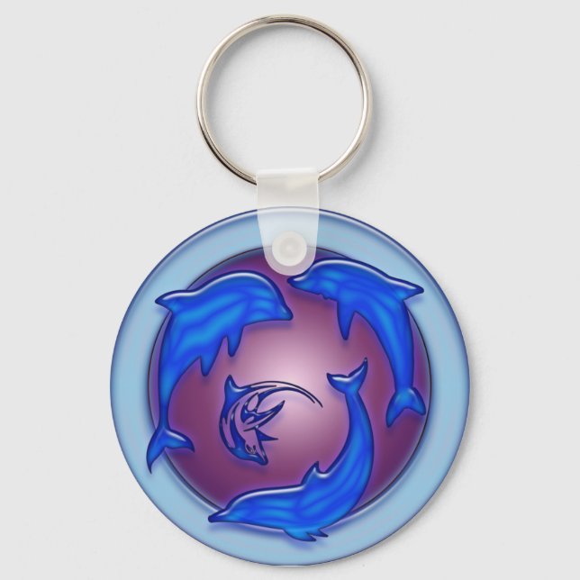 DANCE OF THE DOLPHINS KEY RING (Front)