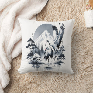 "Dance of the Sandhill" Cushion