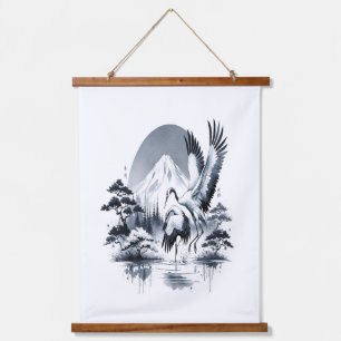 "Dance of the Sandhill"  Hanging Tapestry