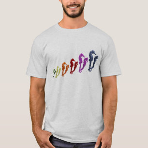 Dance Of The Seahorses Pop Art 1 T-Shirt