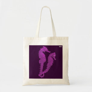 Dance Of The Seahorses (Purple) Tote Bag