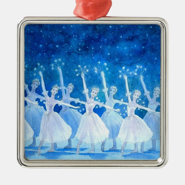 Dance of the Snowflakes Premium Ornament (Front)