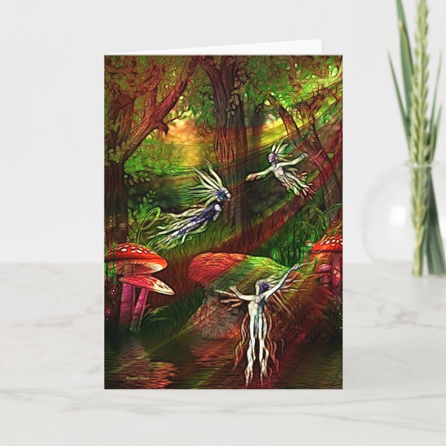 Dance of the Water Sprite Card (Front)