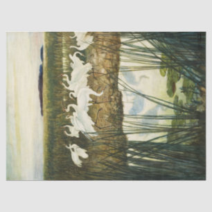 Dance of the Whooping Cranes by N. C. Wyeth Tissue Paper
