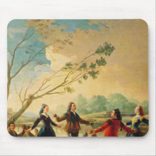 Dance on the Banks of the River Manzanares, 1777 Mouse Mat