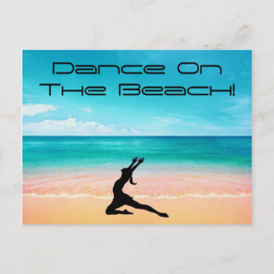 Dance on the Beach - Sand & Ocean Postcard