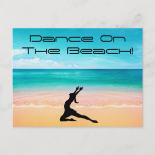 Dance on the Beach - Sand & Ocean Postcard