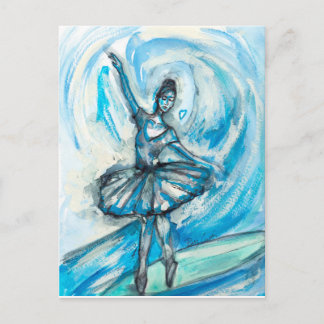 Dance on the Surf Postcard