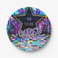DANCE PARTY Birthday Musical Pop Rock Dance Girls