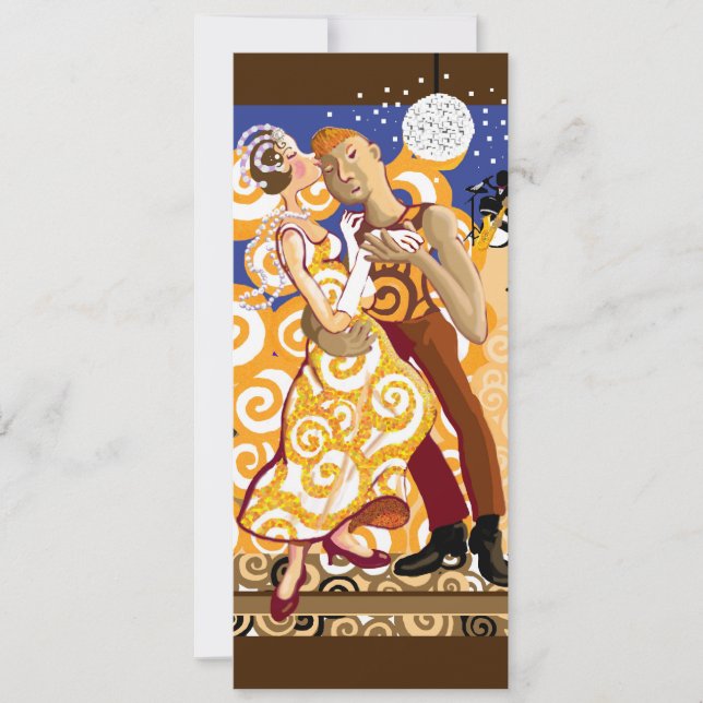 Dance party invitation (Front)