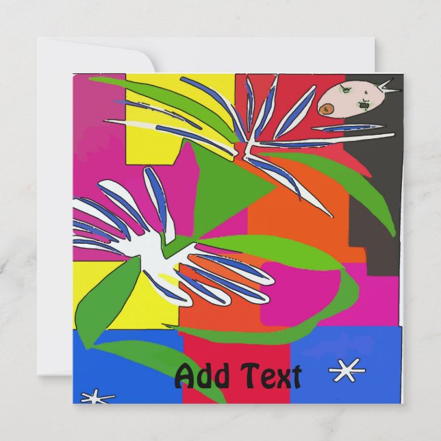 Dance Party Invite , Girl (Front)