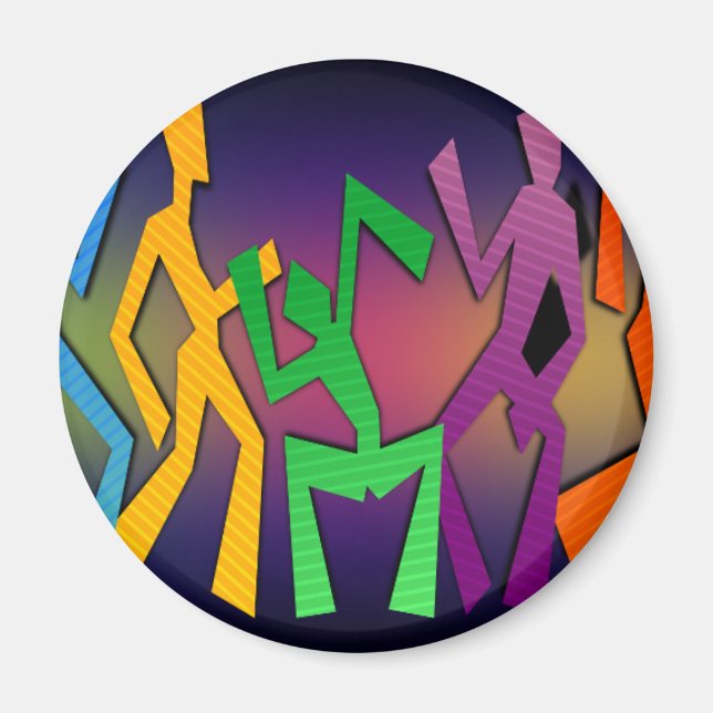Dance Party Magnet (Front)